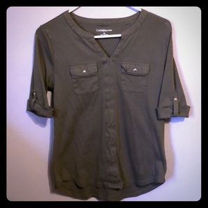 Multiple colored blouses